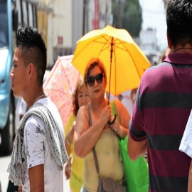 Bochorno y cielo nublado este martes en Yucatán