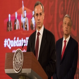 López-Gatell: “No está tomada la decisión” que AMLO salga de gira. Se discutirá el jueves, asegura