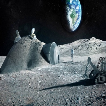 Orina de astronauta, 'material' clave de construcción para futuras bases lunares