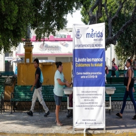 El alcalde Renán Barrera intensifica acciones para proteger la salud de las y los meridanos ante el riesgo del Covid-19