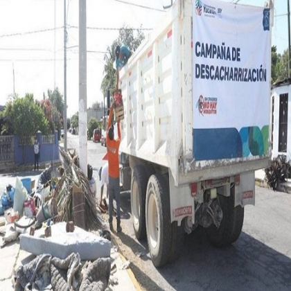 Buena respuesta de la ciudadanía en la Campaña de Descacharrización en Mérida