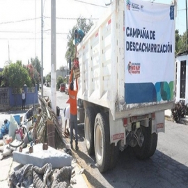 Buena respuesta de la ciudadanía en la Campaña de Descacharrización en Mérida