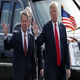 Donald Trump denuncia otra trampa que se está produciendo en Georgia y que deja en evidencia al gobernador republicano, Brian Kemp