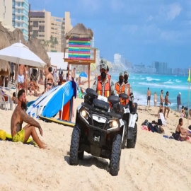 Quintana Roo alista protección para los turistas y visitantes