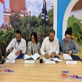 Renán Barrera apuntala a Mérida como destino turístico entre nacionales e internacionales