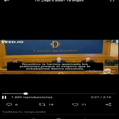 BOMBAZO COVID¡¡¡ MEDICOS italianos reconocen en PARLAMENTO que han matado a MILES DE PERSONAS.mp4