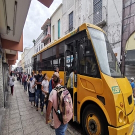 Transporte público de Mérida en crisis económica; se contagian algunos operadores