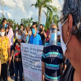 Vecinos de Las Américas se manifiestan contra Sadasi
