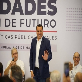 Renán Barrera comparte los programas de éxito en el foro “Ciudades, Visión de Futuro. Foro de Políticas Públicas Locales”