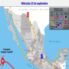 Clima hoy para Cancún y Quintana Roo 23 de septiembre de 2020