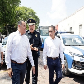 Renán Barrera fortalece el parque vehicular del Ayuntamiento para beneficio de las y los ciudadanos y el cuidado de la ciudad