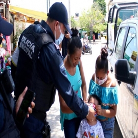 Policía de Reacción Covid interrumpe dos fiestas en Cancún