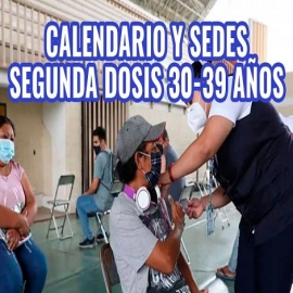Conoce las fechas y sedes para la segunda dosis de AstraZeneca para treintañeros en Mérida