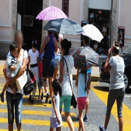 Calor 'derretirá' a yucatecos este martes