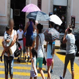 Calor 'derretirá' a yucatecos este martes
