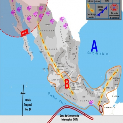 Clima hoy para Cancún y Quintana Roo 4 de agosto de 2020