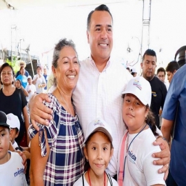 Renán Barrera garantiza la seguridad y la salud de las familias yucatecas
