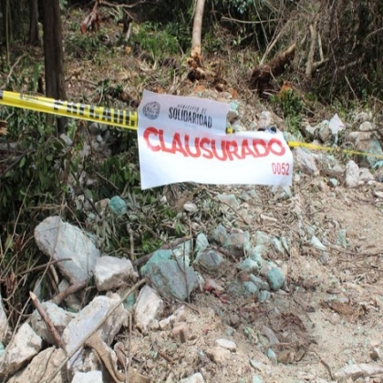 Playa del Carmen: Frenan devastación en un predio del fraccionamiento Cataluña