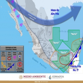 Clima hoy para Cancún y Quintana Roo 30 de noviembre de 2020
