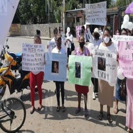 Exigen justicia por mujer asesinada en Akil