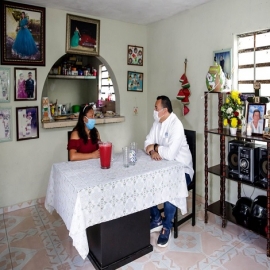 Renán Barrera presenta sus propuestas de "Mérida segura"