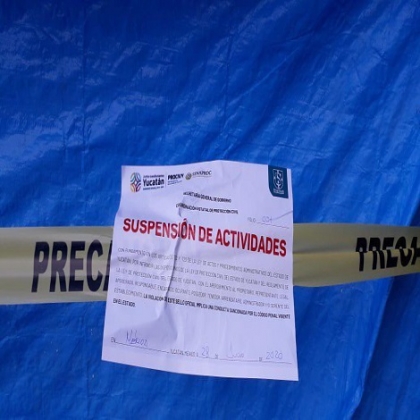 Clausura Gobierno del Estado 3 obras en construcción por incumplir con los protocolos sanitarios