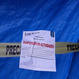 Clausura Gobierno del Estado 3 obras en construcción por incumplir con los protocolos sanitarios