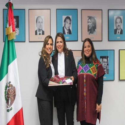 Mara Lezama y CONAVIM establecen vínculos para atender y erradicar la violencia contra las mujeres