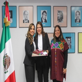 Mara Lezama y CONAVIM establecen vínculos para atender y erradicar la violencia contra las mujeres