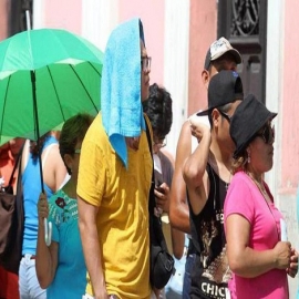 Fuerte calor de 40 grados se sentirá en Yucatán este jueves