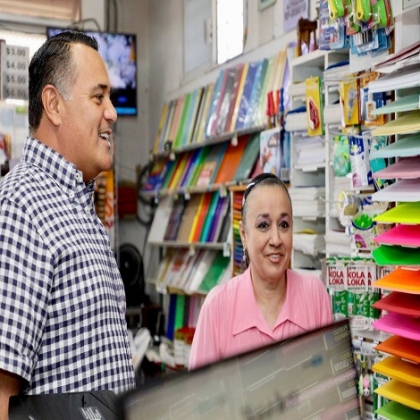 Renán Barrera crea alianzas con el sector empresarial para apoyar a las y los emprendedores del Municipio