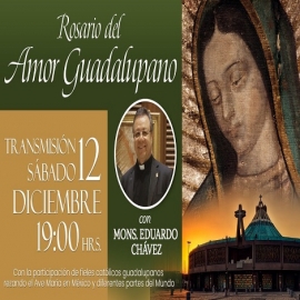 Así puedes sumarte al rezo del Rosario del Amor Guadalupano este 12 de diciembre