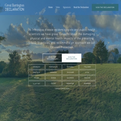 La Declaración De Great Barrington