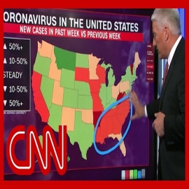 La CNN bajo Biden ya no cuenta los casos y muertes por covid a diario como en la era Trump, denuncia Tucker Carlson