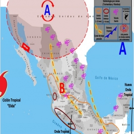 Clima hoy para Cancún y Quintana Roo 12 de agosto de 2020