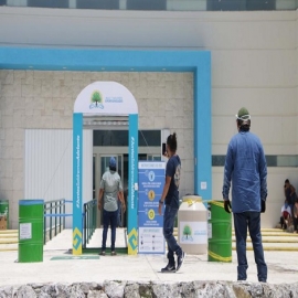 Instalarán dos arcos sanitizantes para atención de pacientes de Covid-19 en Tulum y Chetumal