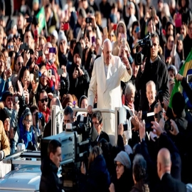 El Papa quiere reanudar audiencia general con peregrinos pronto