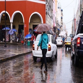 Se pronostican chubascos para esta semana en Yucatán