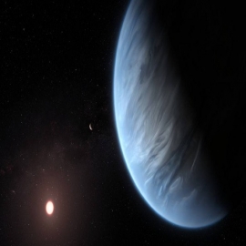 Un planeta rocoso del doble del tamaño de la Tierra podría ser "un mundo oceánico" habitable
