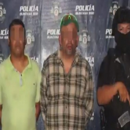 Policía de Quintana Roo detiene a presuntos asesinos de guardias de Playa Paraiso