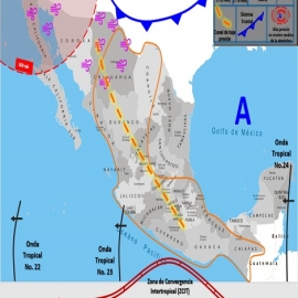 Clima hoy para Cancún y Quintana Roo 31 de julio de 2020