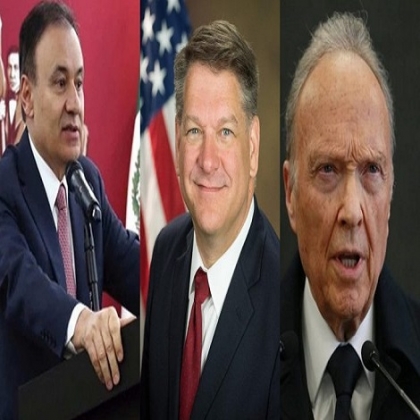Titular de la DEA de visita en México para hablar sobre el tráfico de drogas y caso García Luna