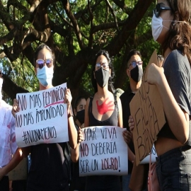 Gobierno de AMLO condena ‘ataques’ contra feministas en el Congreso de Q. Roo