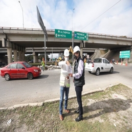 Inician los trabajos de intervención en las intersecciones de Motul y Cholul ubicadas sobre el Anillo Periférico de Mérida