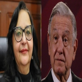 AMLO se burla de que Norma Piña ‘lo cepilló’ en encuesta: ‘es una vil mentira’
