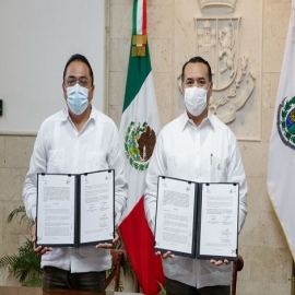 Renán Barrera refrenda su compromiso con los derechos humanos