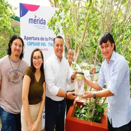 Mérida se distingue por su sentido de pertenencia y responsabilidad social, señala Renán Barrera