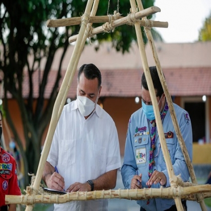 El Ayuntamiento y la Asociación de Scouts de México, firman convenio de colaboración en pro del cuidado ambiental.