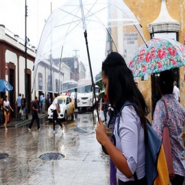Yucatán: Martes lluvioso en algunas zonas del territorio por cercanía de Eta