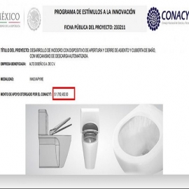 Conacyt pagó casi 2 millones de pesos a ITESO y empresa privada por proyecto de ‘inodoro inteligente’